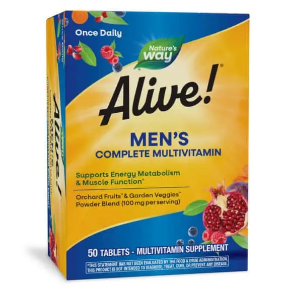 Alive Men's Multivitamin (50 Tabs)