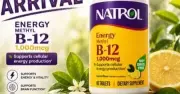 ناترول فيتامين B12 1000 ميكروجرام 60 قرص مكمل فيتامين B12 للطاقة أقراص B12 1000 mcg natrol vitamin b12 tablets دعم الأعصاب والطاقة