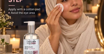 Dermaelle Glycolic Acid Toner 350ml - ديرما إل جليكوليك أسيد تونر 350 مل