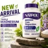ناترول تريبل ماغنسيوم 60 كبسولة مكمل ماغنسيوم للعضلات triple magnesium capsules دعم الأعصاب والاسترخاء مكمل غذائي ماغنسيوم