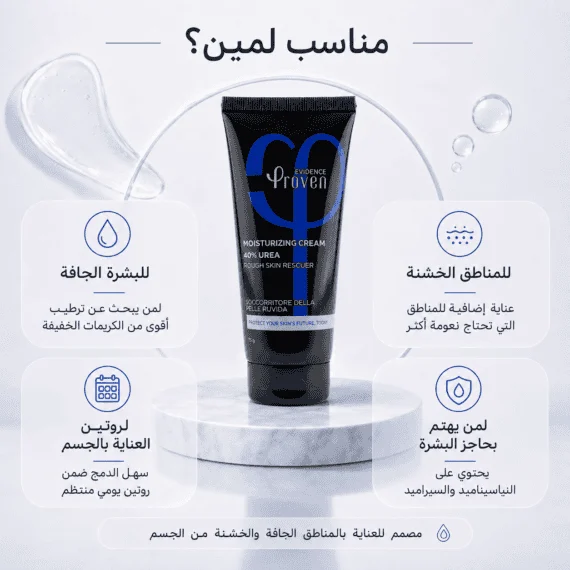 بروفين كريم مرطب يوريا 40% proven urea