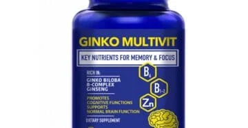 Ginkgo Multivit | Laser Focus, Sharp Memory, and Sustainable Energy Boost | 30 Capsules-جينكو مالتي فيت | تركيز فائق ذاكرة قوية وطاقة ذهنية بلا توقف | 30 كبسولة