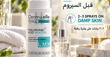 DERMAELLE HyaluWater Hyaluronic Acid Water 200ml - ديرما إل هيالورونيك ووتر 200مل