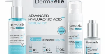 ديرما إل مجموعة حمض الهيالورونيك المتقدمة - Dermaelle Advanced Hyaluronic Acid Kit