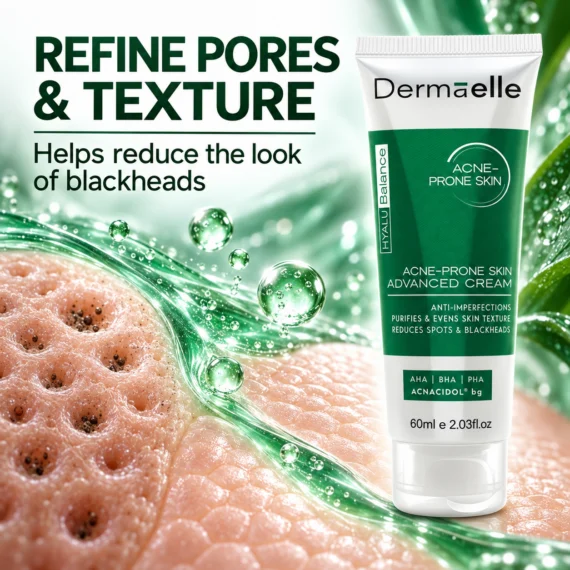 Dermaelle Acne-Prone Skin Treatment Cream 60ml - ديرما إل كريم للبشرة المعرضة لحب الشباب 60 مل -1