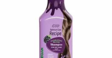 Eva Optimum Care Berry Shampoo 350 ml with berry scent for gentle cleansing and shine-ايفا اوبتيموم كير شامبو التوت 350 مل لتنظيف الشعر ولمعان طبيعي
