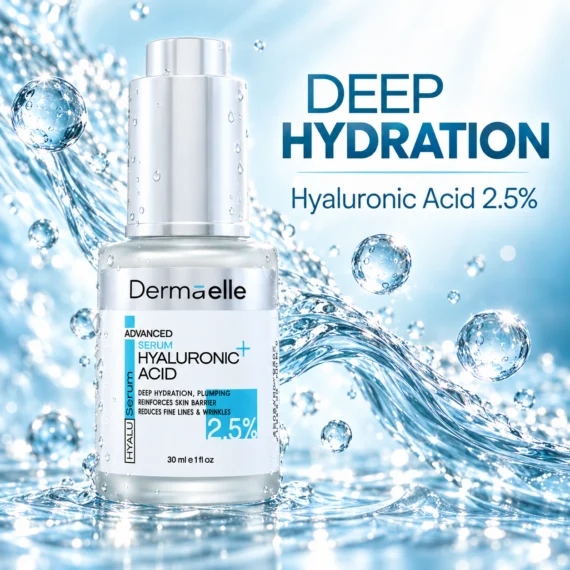 Dermaelle Advanced Hyaluronic Acid Serum 2.5%- ديرما إل أدفانسد هيالونيك سيروم 2.5%-4