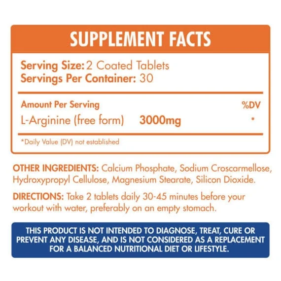 أرجنين 3000 ماكس ماصل-Arginine 3000 Max Muscle