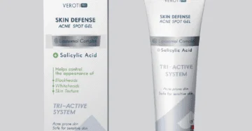 Skin Defense Acne Spot Gel Targeted Daily Care for Blemish-Prone Skin-جل سكين ديفينس لحب الشباب عناية موضعية للبثور وآثار الانسداد اليومي