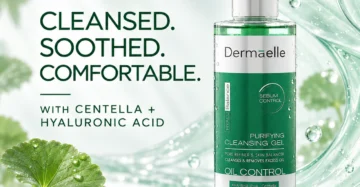 Dermaelle Sebum Control Cleansing Gel 200ml - ديرما إل غسول جل للتحكم في إفراز الدهون 200 مل