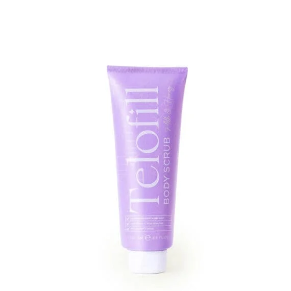 Telofil Milk & Honey Body Scrub 250ml for exfoliating and moisturizing the skin|تيلوفيل اسكرب جسم بالحليب والعسل 250مل لتقشير وترطيب البشرة