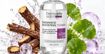 DERMAELLE RADIANCE BOOSTING NIACINAMIDE TONER 350ML- ديرما إل نياسيناميد تونر المعزز للنضارة 350مل