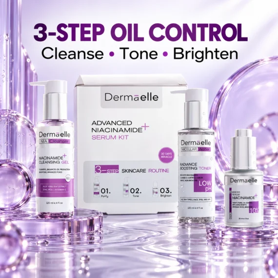 ديرما إل مجموعة النياسيناميد المتقدمة - Dermaelle Advanced niacinamide kit