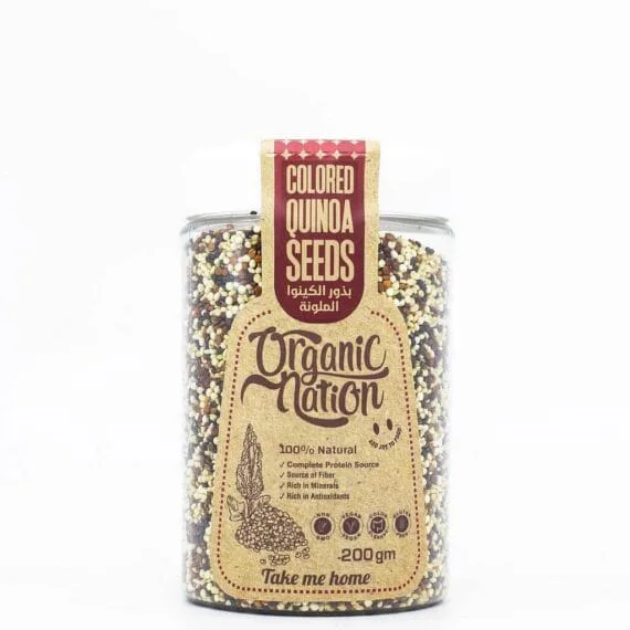 Colored Quinoa Seeds-بذور الكينوا الملونة
