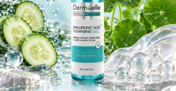 DERMAELLE Hyaluronic Acid Cleansing Gel 200ml - ديرما إل غسول جل بالهيالورنيك أسيد 200مل