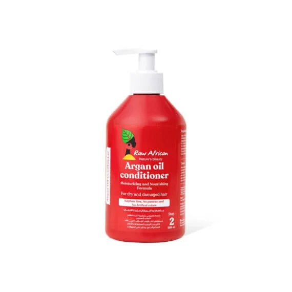 Raw African Argan Conditioner 500ml-بلسم رو افريكان بزيت الأرجان 500 مل