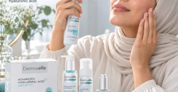 ديرما إل مجموعة سيروم حمض الهيالورونيك المتقدمة - Dermaelle Advanc Hyaluron Acid Serum Kit