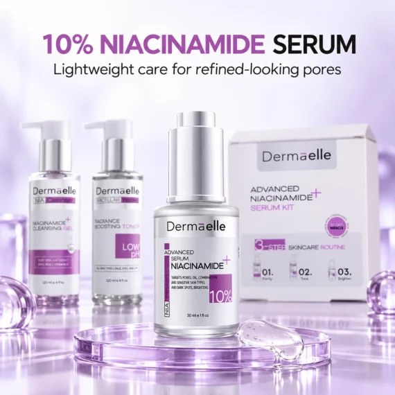 ديرما إل مجموعة النياسيناميد المتقدمة - Dermaelle Advanced niacinamide kit