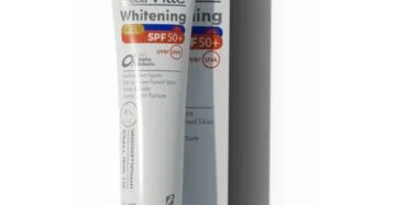 STARVILLE Whitening Gel SPF50+ – 60gm, brightening and protective daily gel for all skin types. ستارفيل جل تفتيح للبشرة SPF50+ – 60 جم، جل خفيف لتفتيح البشرة وحمايتها من أشعة الشمس.