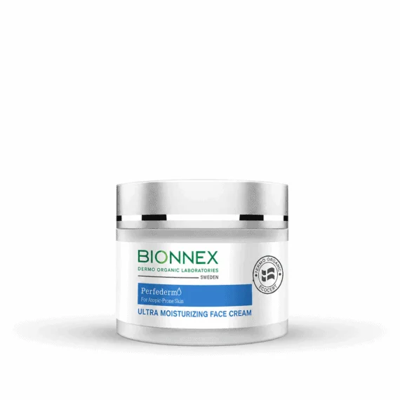 بيونكس، بيرفيديرم، كريم مرطب للوجه، ترطيب البشرة، البشرة الجافة، البشرة الحساسة، Hyaluronic Acid، Panthenol، Face Moisturizer