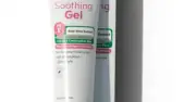 Shaan Soothing Gel – 120gm, lightweight hydrating gel for soothing and moisturizing the skin. شان جل مرطب – 120 جم، جل مهدئ ومرطب للبشرة بعد التعرض للشمس.