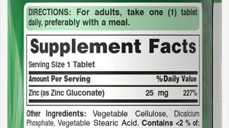 زنك 25 مجم-Zinc 25mg