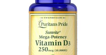 Vitamin D3 Puritan's Pride – 1000, 5000 & 10,000 IU for Bone Strength & Immunity
