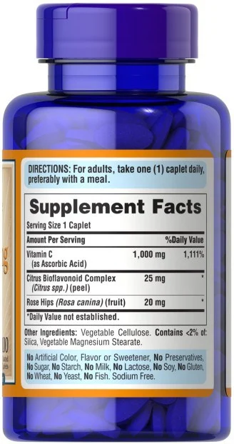 فيتامين سي 1000 مجم مع بيوفلافونويد-Vitamin C 1000mg with Bioflavonoids