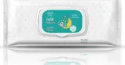 Eva Clinic Baby Wet Wipes Alcohol Free 60 Wipes-ايفا كلينيك بيبي مناديل مبللة منظفة خالية من الكحول 60 منديل