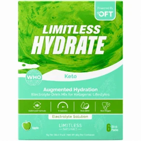 Limitless Hydrite Keto Apple Electrolyte Drink 6 Sachets