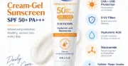 واقي شمس جل كريمي من Nuveracosmetics SPF 50+ PA+++.