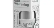 Starville Lightening Roll On Fragrance Free – 60ml, brightening deodorant for sensitive skin without fragrance. ستارفيل رول أون تفتيح ومزيل للعرق بدون رائحة – 60 مل، مزيل عرق لتفتيح البشرة الحساسة بدون عطر.