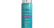 Eva Skin Clinic Micellar Water Hyaluronic 200 ml gentle cleansing and hydration for skin-ايفا سكين كلينيك ماء ميسيلار بحمض الهيالورونيك 200 مل لتنظيف البشرة وترطيبها