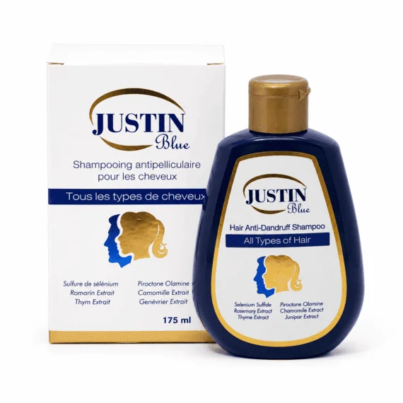 Justin Blue Anti-Dandruff Shampoo 175ml - جاستن بلو شامبو مضاد للقشرة