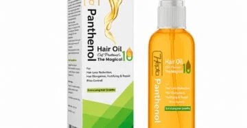 Hepta Panthenol Hair Oil 120 ml for moisturizing dry and damaged hair