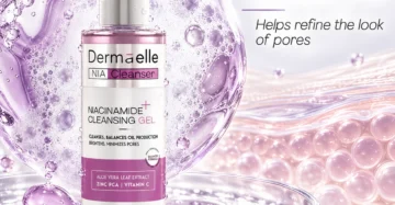 Dermaelle Niacinamide Cleansing Gel 200 ml - ديرما إل غسول جل بالنياسيناميد -2