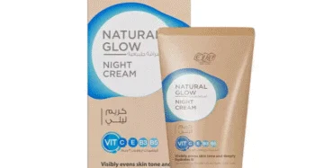 Eva Skin Care Natural Glow Night Cream 50 g overnight moisturizing cream-ايفا سكين كير اشراقة طبيعية كريم ليلي 50 جرام