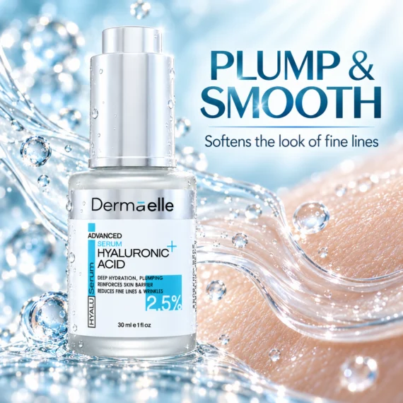 Dermaelle Advanced Hyaluronic Acid Serum 2.5%- ديرما إل أدفانسد هيالونيك سيروم 2.5%-4