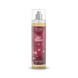 Eva Body Splash Red Glamour 240 ml fruity floral body mist with lasting scent-ايفا بادى سبلاش ريد جلامور 240 مل برائحة فواكه وزهور تدوم طويلاً