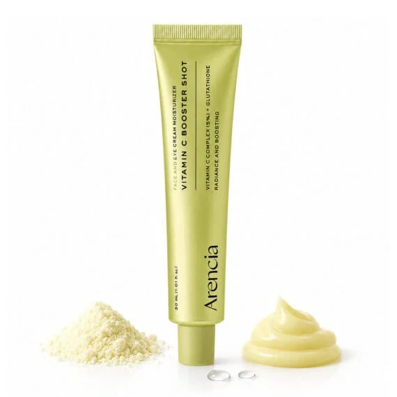 Arencia Vitamin C Booster Shot Cream 30ml – Pure Vitamin C & Glutathione Brightening Face Cream