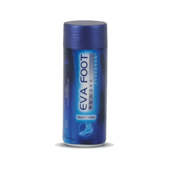 Eva Foot Powder 50 g sweat absorbing fresh foot powder-ايفا بودره قدم 50 جرام لامتصاص العرق وانتعاش القدمين