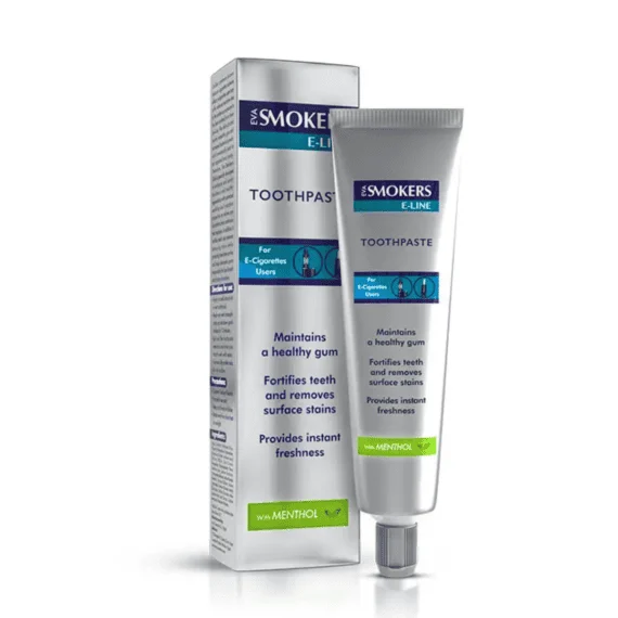 Eva Smokers Menthol Toothpaste 50 g-ايفا سموكرز معجون اسنان بالمنتول 50 جرام