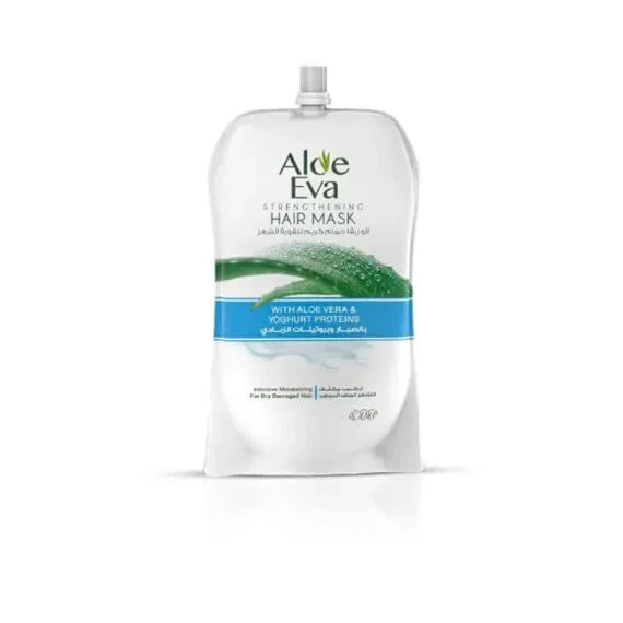 إيفا حمام كريم بالصبار وبروتينات الزبادي-Eva Aloe Vera and Yogurt Proteins Hair Cream Bath