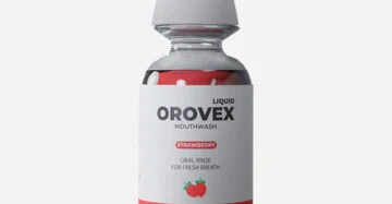 Orovex Strawberry Mouthwash-ماكرو أوروفيكس مضمضة فراولة