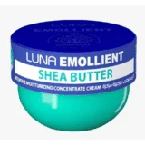 Luna emollient cream 50g with shea butter for skin moisturizing-لونا ايمولينت كريم ملطف ومرطب للجلد 50 جرام بزبدة الشيا