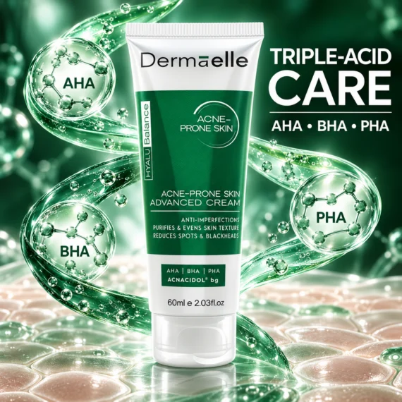 Dermaelle Acne-Prone Skin Treatment Cream 60ml - ديرما إل كريم للبشرة المعرضة لحب الشباب 60 مل -1