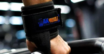 Max Muscle Wrist Straps-شداد ماكس ماصل