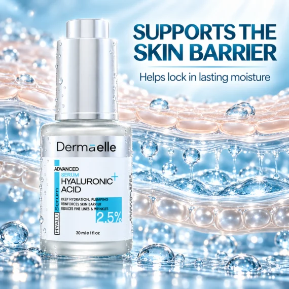 Dermaelle Advanced Hyaluronic Acid Serum 2.5%- ديرما إل أدفانسد هيالونيك سيروم 2.5%-4