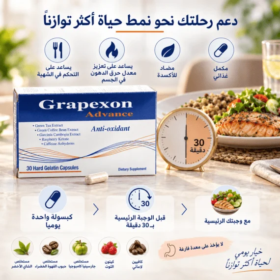 جريبكسون أدفانس 30 كبسولة جيلاتينية