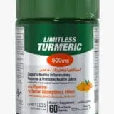 Limitless Turmeric 500 mg 60 Capsules
